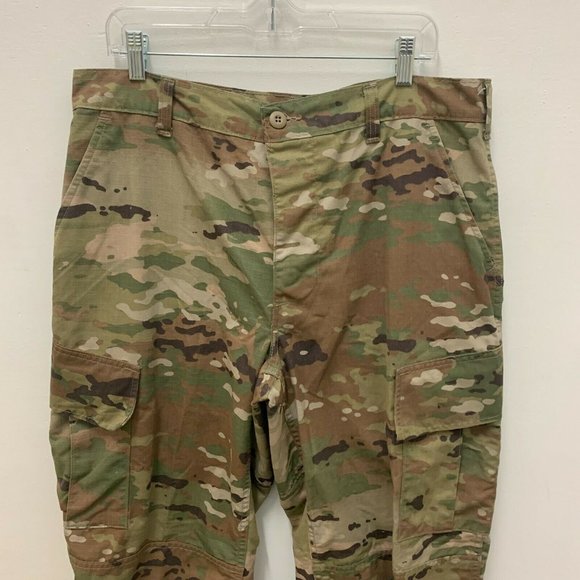 SERKET Camo Military Cargo Pants Button Fly Size M - Picture 2 of 7